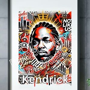 Kendrick Lamar  Poster Print 11x17 Legend Kendrick  Lamar Not Like Us Poster